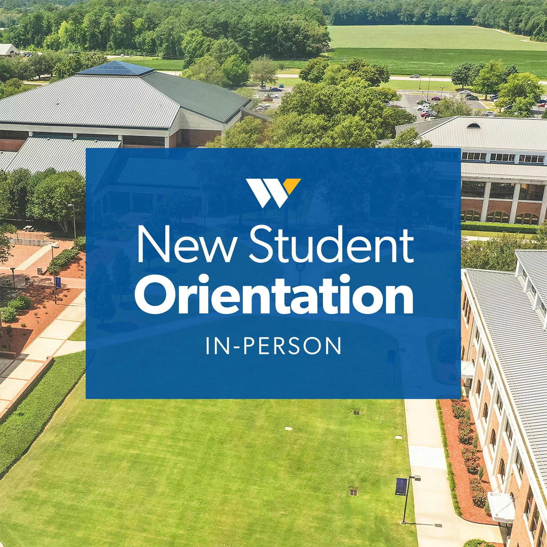 New Student Orientation - IN-PERSON