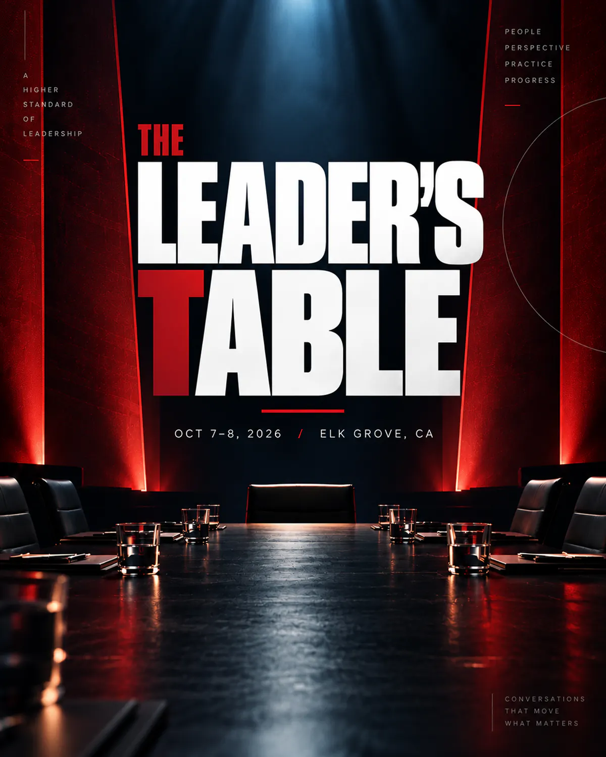 The Leader's Table with Dr. Nathaniel J. Wilson