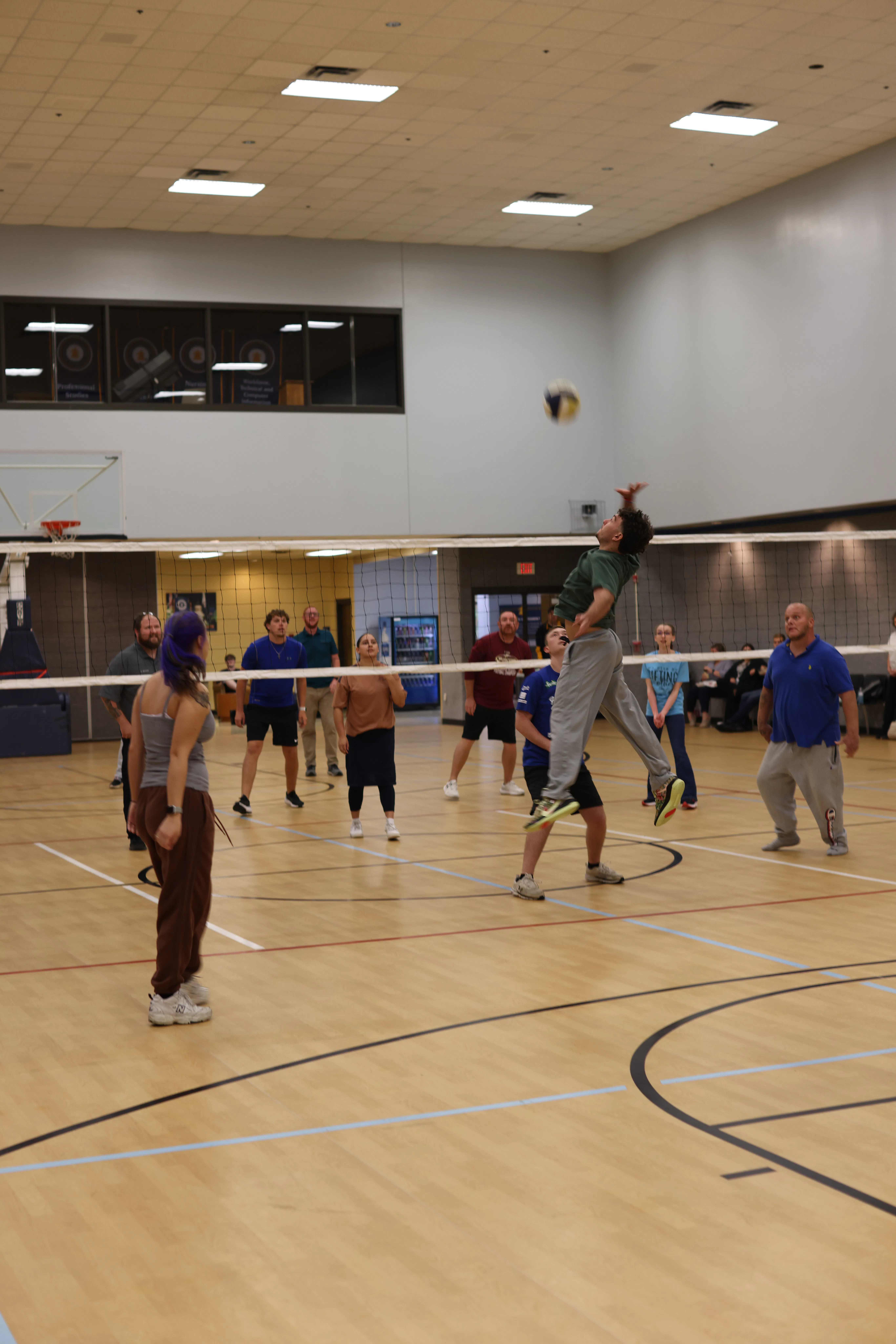 Faculty & Staff vs. Students Volleyball Game
