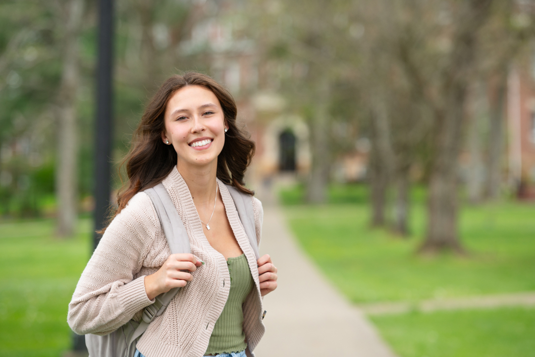 Student on Campus